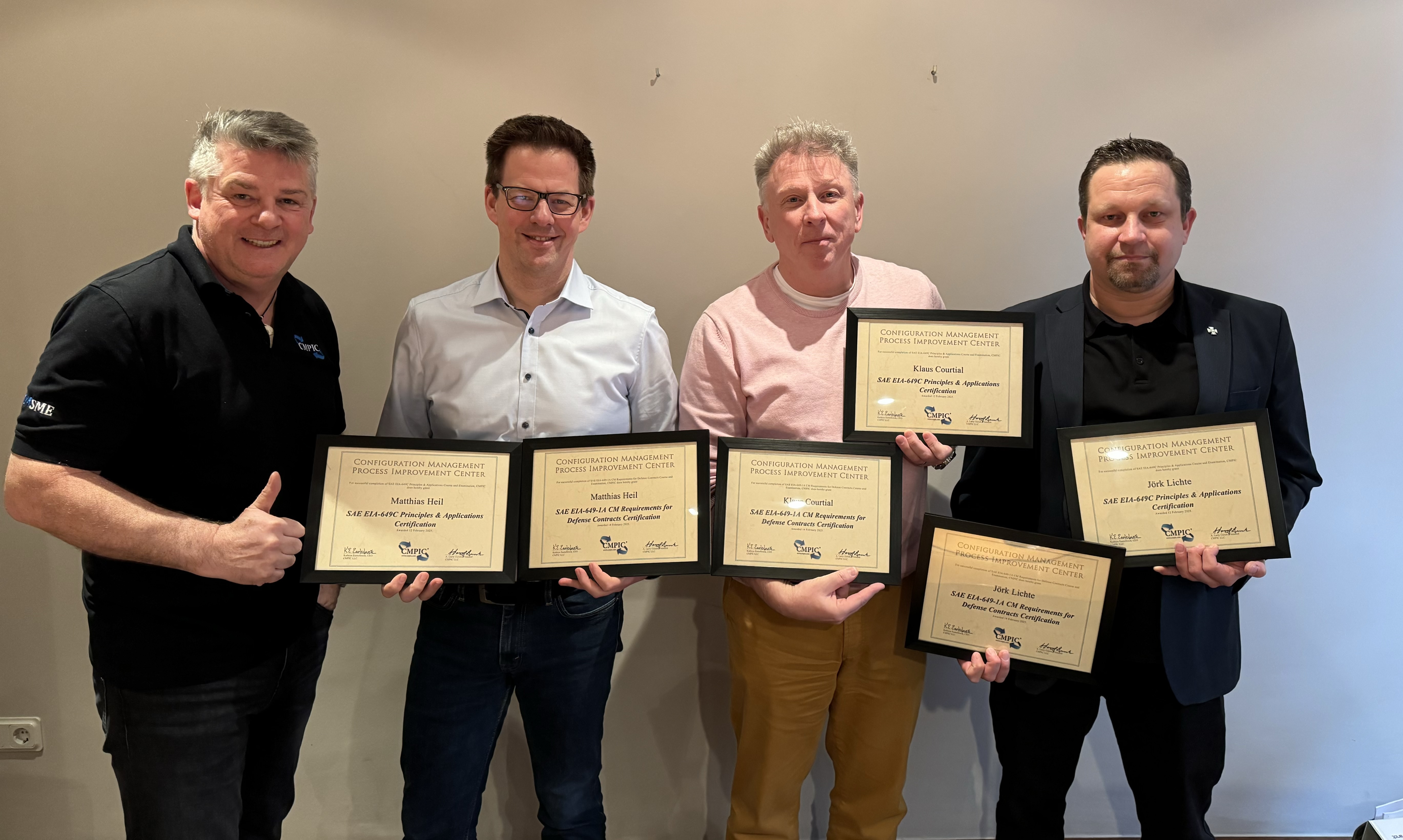 Inhouse CMPIC Kurs 6 +10 bei Rheinmetall Aviation Services